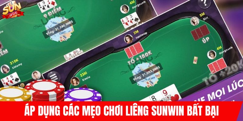 Áp dụng các mẹo chơi liêng SUNWIN bất bại