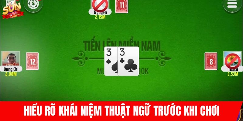 Hiểu rõ khái niệm thuật ngữ trước khi chơi